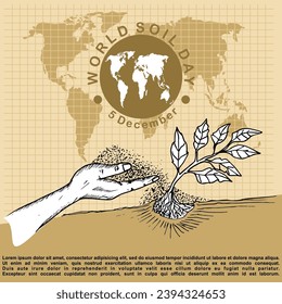 World Soil Day, poster and banner