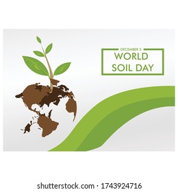 world soil day vector illustration background. banner, poster.