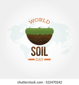 World Soil Day Vector Illustration. 