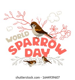 World Sparrow Day Images Stock Photos Vectors Shutterstock