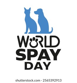 World spay day Background Template design for Poster or Banner