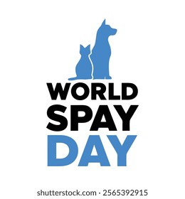 World spay day Background Template design for Poster or Banner