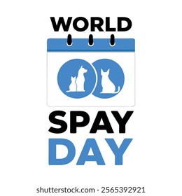 World spay day Background Template design for Poster or Banner