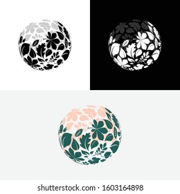 World Sphere Natural Leaf Logo