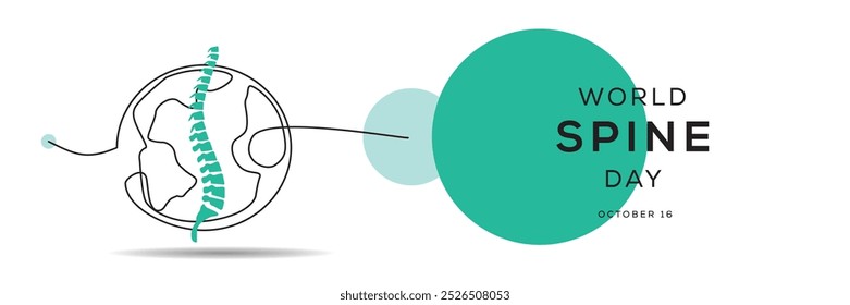 Día Mundial de la Columna Vertebral, celebrado el 16 de octubre.