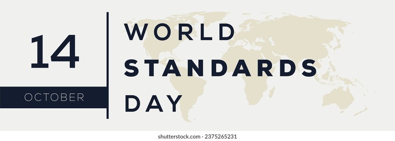 Día Mundial de las Normas, celebrado el 14 de octubre.