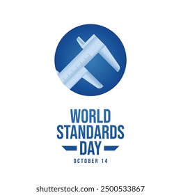 World Standards Day vector design template good for celebration usage. World Standards Day design. flat design. eps 10.