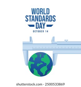 World Standards Day vector design template good for celebration usage. World Standards Day design. flat design. eps 10.