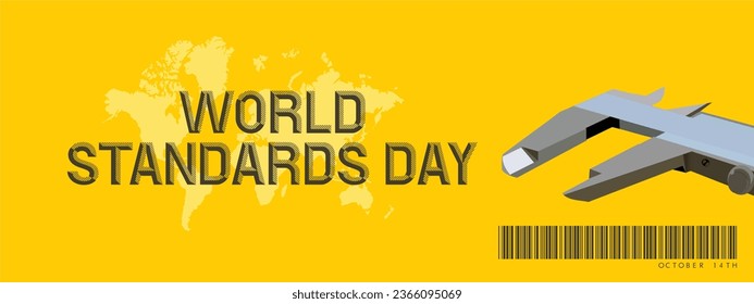 World Standards Day vector graphics.