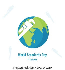 World Standards Day , Vector illustration design.


