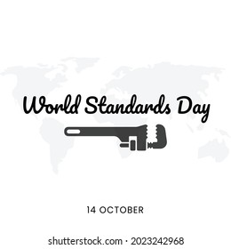 World Standards Day , Vector illustration design.

