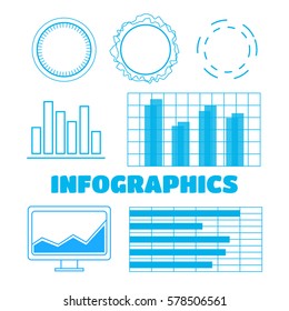World statistic and infographic. Statistic and infographic vector