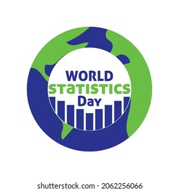 World Statistics Day Campaign logo or icon on white background