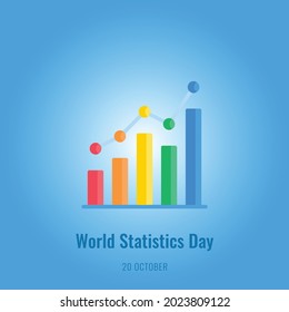 World Statistics Day, Vector illustration design.

