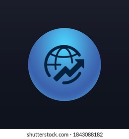 World Stock Up - App Icon Button
