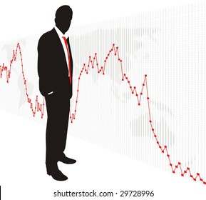 World stock market exchange business Dow Jones