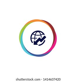 World Stock - Vector App Icon