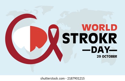 El Día Mundial del Accidente se celebra cada año en la ilustración de octubre. diseño de pancartas y carteles Campaña de sensibilización sobre la atención de la salud