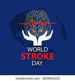 World Stroke Day, poster concept design. October 29.