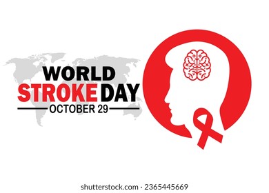 Ilustración del Vector del Día Mundial del Accionamiento. 29 de octubre. Adecuado para tarjetas de felicitación, afiches y banner.