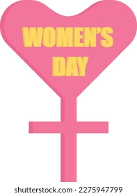 World strong women's day element free