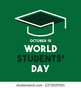 World Students' Day. October 15. Eps 10.
