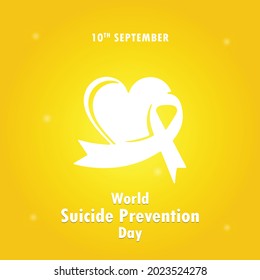 World Suicide Prevention Day, Vector Illustration Design.