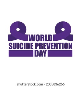 World Suicide Prevention Day Vector Illustration. great for greeting card