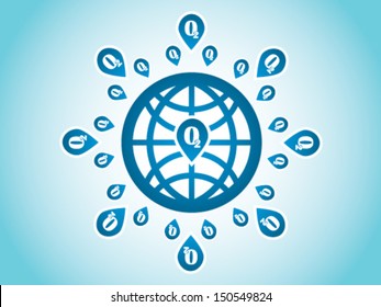 World Surrounded by Oxygen