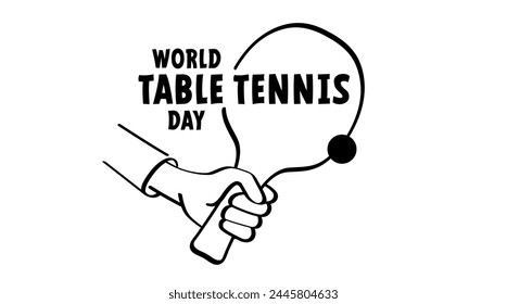 World table tennis day. Table tennis and paddle icon. Pingpong spots. Ping pong and bat and ball game. Ping pong rackets and balls. Table tennis player. Tennis racket. Ping pong ball with paddle.