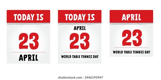 World table tennis day, WTT. Table tennis and paddle icon. Pingpong spots. Ping pong and bat and ball game. Ping pong rackets and balls. Table tennis player. Tennis racket. Ping pong ball with paddle.