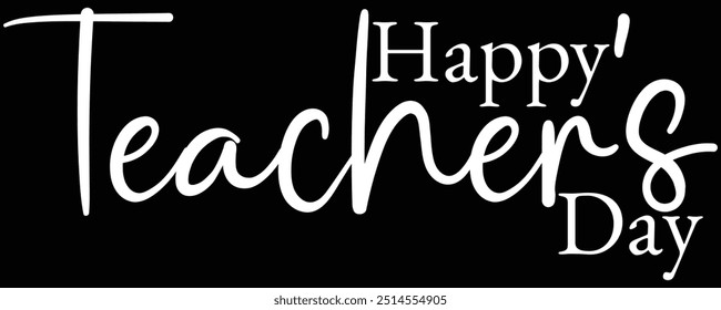 World Teachers Day creative concept banner, poster, social media post, template, background, t-shirt, post card design. Happy Teacher's Day, Teacher's day, Teacher day, 5 October. Vector Illustration
