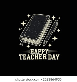 World Teachers Day creative concept banner, poster, social media post, template, background, t-shirt, post card design. Happy Teachers Day creative idea.