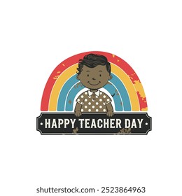 World Teachers Day creative concept banner, poster, social media post, template, background, t-shirt, post card design. Happy Teachers Day creative idea.