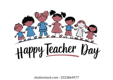 World Teachers Day creative concept banner, poster, social media post, template, background, t-shirt, post card design. Happy Teachers Day creative idea.