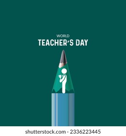 World Teacher's Day. Happy Teacher's Day. 