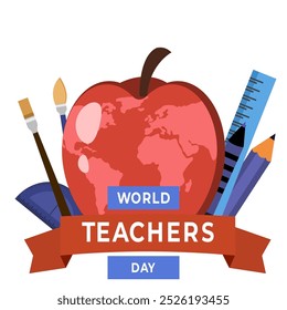 World teachers day poster square size