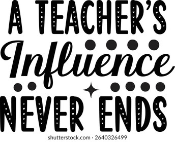 World Teacher's Day Typography  Design