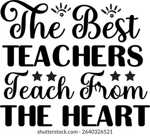 World Teacher's Day Typography  Design