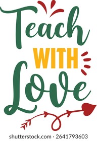 World Teacher's Day Typography Design 