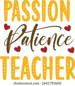 World Teacher's Day Typography Design 