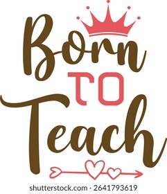 World Teacher's Day Typography Design 