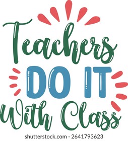 World Teacher's Day Typography Design 