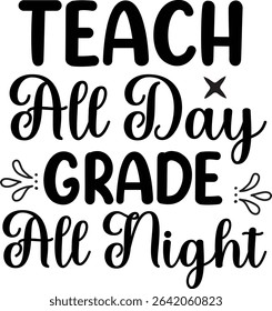 World Teacher's Day Typography Design 