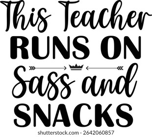 World Teacher's Day Typography Design 