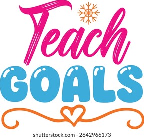 World Teacher's Day Typography Design