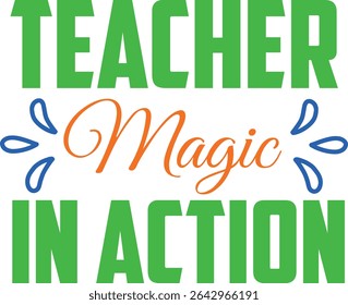 World Teacher's Day Typography Design