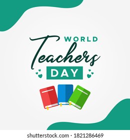 World Teachers Day Vector Design Illustration
