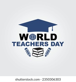 World Teachers Day Vector Design