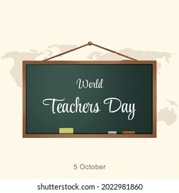 World Teachers Day, Vector illustration design.
